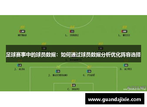 足球赛事中的球员数据：如何通过球员数据分析优化阵容选择